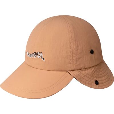Casquette de baseball convertible ondulée Kangol Beige L/XL - Publicité Casquette de baseball convertible ondulée Kangol Beige L/XL - Publicité