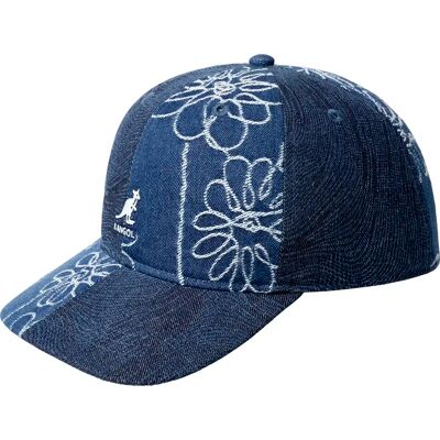 Casquette de baseball Kangol Denim Mashup Bleu TU - Publicité Casquette de baseball Kangol Denim Mashup Bleu TU - Publicité