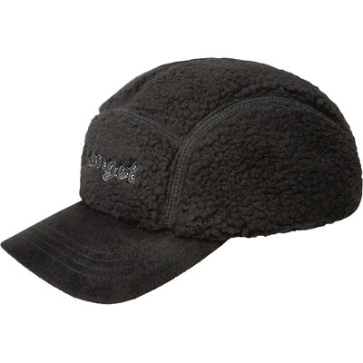 Casquette 5 Pannel Kangol Script Faux Sherpa Noir TU - Publicité Casquette 5 Pannel Kangol Script Faux Sherpa Noir TU - Publicité