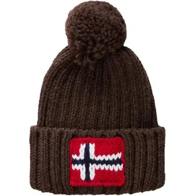 Bonnet Napapijri Semiury 5 Marron TU - Publicité Bonnet Napapijri Semiury 5 Marron TU - Publicité