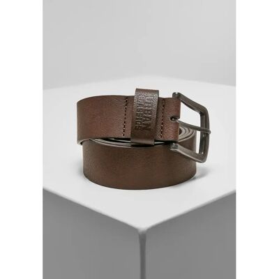 Ceinture simili cuir Urban Classics Marron S - Publicité Ceinture simili cuir Urban Classics Marron S - Publicité