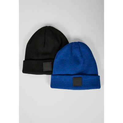 bonnets enfant Urban Classics logopatch (x2) Noir 12 ans - Publicité bonnets enfant Urban Classics logopatch (x2) Noir 12 ans - Publicité
