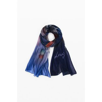Foulard femme Desigual Celestia Bleu TU - Publicité Foulard femme Desigual Celestia Bleu TU - Publicité