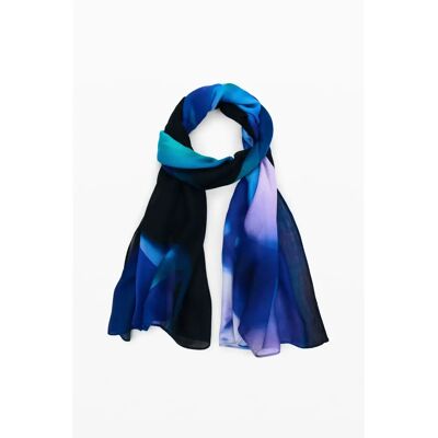Foulard femme Desigual Bleu TU - Publicité Foulard femme Desigual Bleu TU - Publicité