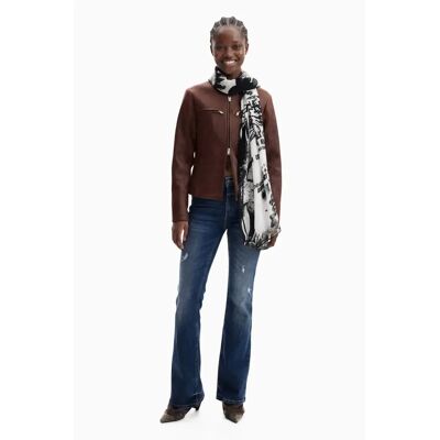 Foulard femme Desigual Lettering Beige TU - Publicité Foulard femme Desigual Lettering Beige TU - Publicité