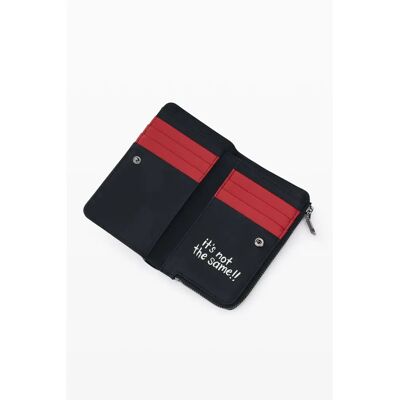 Portefeuille femme Desigual Noir TU - Publicité Portefeuille femme Desigual Noir TU - Publicité