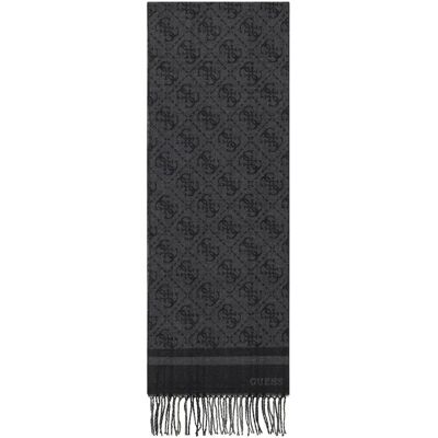 Foulard Guess Milano 30x175 Noir TU - Publicité Foulard Guess Milano 30x175 Noir TU - Publicité