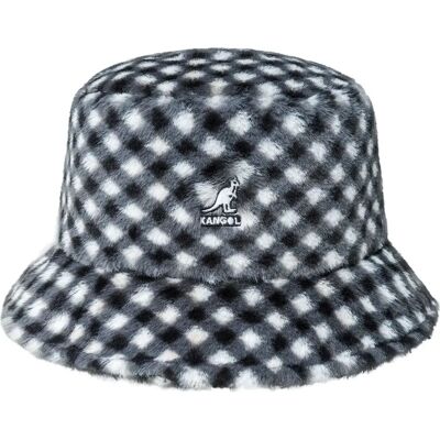 Bob fausse fourrure femme Kangol Noir L - Publicité Bob fausse fourrure femme Kangol Noir L - Publicité
