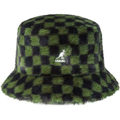 Bob fausse fourrure femme Kangol Vert M - Publicité Bob fausse fourrure femme Kangol Vert M - Publicité