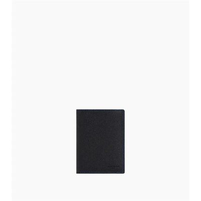 Portefeuille 2 poches ID Le Tanneur Noir 9x12 cm - Publicité Portefeuille 2 poches ID Le Tanneur Noir 9x12 cm - Publicité