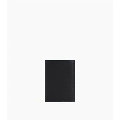 Portefeuille zippée verticale Le Tanneur Noir 10x15 cm - Publicité Portefeuille zippée verticale Le Tanneur Noir 10x15 cm - Publicité