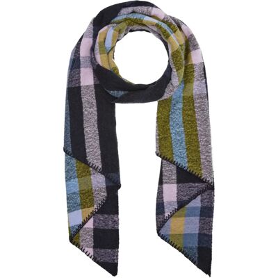Foulard à carreaux femme s.Oliver Bleu TU - Publicité Foulard à carreaux femme s.Oliver Bleu TU - Publicité