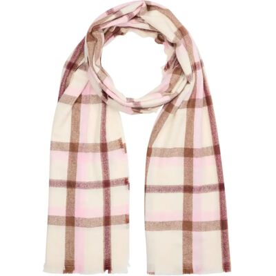 Foulard fine à motif à carreaux femme s.Oliver Beige TU - Publicité Foulard fine à motif à carreaux femme s.Oliver Beige TU - Publicité