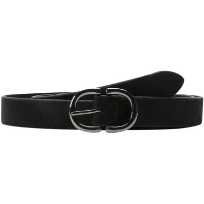 Ceinture à boucle femme s.Oliver Noir 80 cm - Publicité Ceinture à boucle femme s.Oliver Noir 80 cm - Publicité