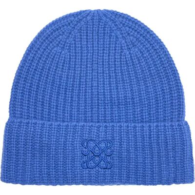 Bonnet en maille avec broderie femme s.Oliver Bleu TU - Publicité Bonnet en maille avec broderie femme s.Oliver Bleu TU - Publicité