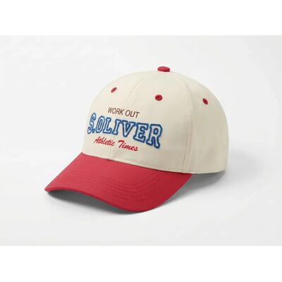 Casquette de baseball avec détail logo femme s.Oliver Beige TU - Publicité Casquette de baseball avec détail logo femme s.Oliver Beige TU - Publicité