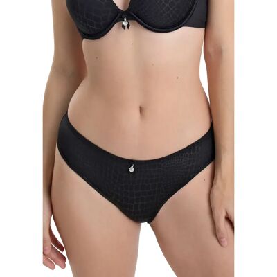 Culotte femme Sassa Pure Animal Noir 46 - Publicité Culotte femme Sassa Pure Animal Noir 46 - Publicité