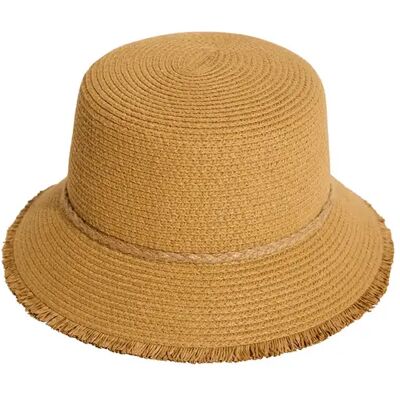 Chapeau cloche de plage femme Selmark Pamela Beige TU - Publicité Chapeau cloche de plage femme Selmark Pamela Beige TU - Publicité