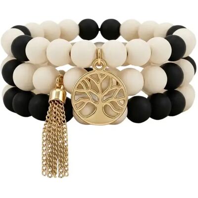 Bracelet femme Selmark Complementos Blanc TU - Publicité Bracelet femme Selmark Complementos Blanc TU - Publicité
