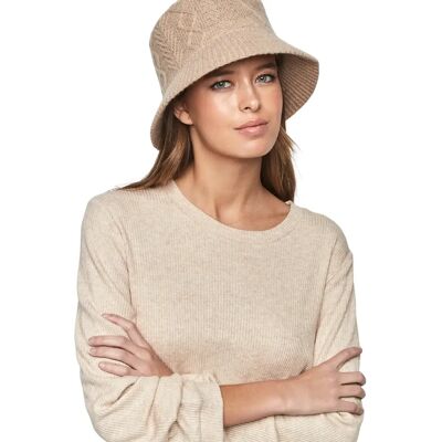 Bob en tricot femme Selmark PC1 Style ADD Gris TU - Publicité Bob en tricot femme Selmark PC1 Style ADD Gris TU - Publicité