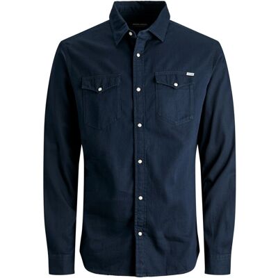 Chemise Jack & Jones Sheridan Bleu S - Publicité Chemise Jack & Jones Sheridan Bleu S - Publicité