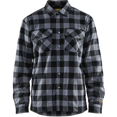 Chemise flanelle doublée Blaklader Noir S - Publicité Chemise flanelle doublée Blaklader Noir S - Publicité