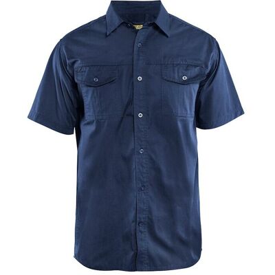 Chemise twill Blaklader Bleu 4XL - Publicité Chemise twill Blaklader Bleu 4XL - Publicité