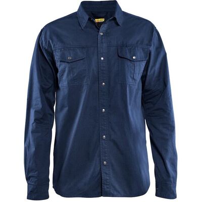 Chemise twill Blaklader Bleu M - Publicité Chemise twill Blaklader Bleu M - Publicité