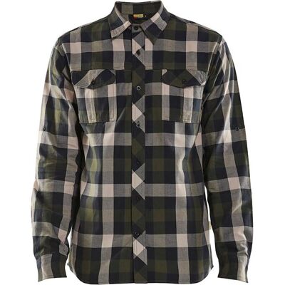 Chemise flanelle Blaklader Noir 3XL - Publicité Chemise flanelle Blaklader Noir 3XL - Publicité