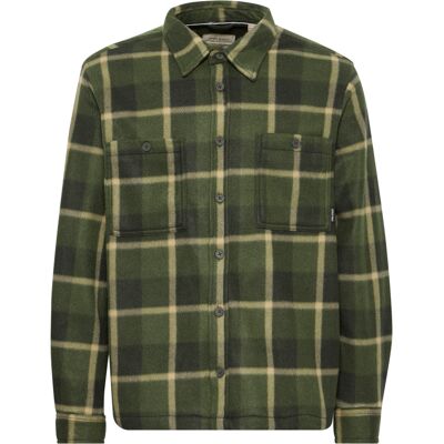 Surchemise Blend Regular fit Vert M - Publicité Surchemise Blend Regular fit Vert M - Publicité