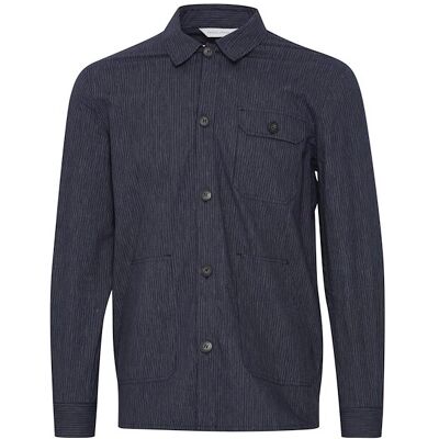 Surchemise rayé Casual Friday Silva 0057 Bleu L - Publicité Surchemise rayé Casual Friday Silva 0057 Bleu L - Publicité