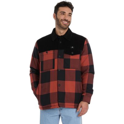 Blouson Ragwear Checon Rouge S - Publicité Blouson Ragwear Checon Rouge S - Publicité