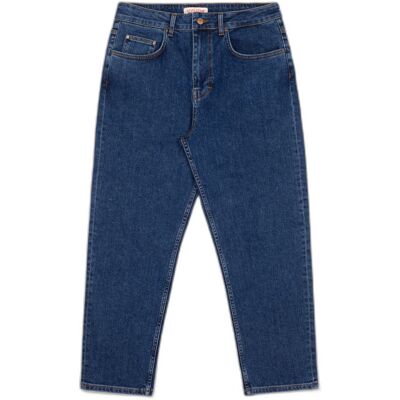 Jean coupe décontractée en coton biologique stretch Revolution Bleu 32x34 - Publicité Jean coupe décontractée en coton biologique stretch Revolution Bleu 32x34 - Publicité