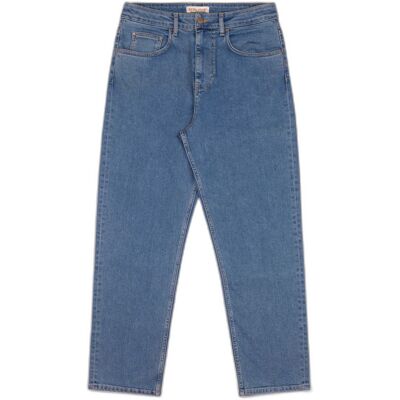 Jean coupe décontractée en coton biologique stretch Revolution Bleu 30x32 - Publicité Jean coupe décontractée en coton biologique stretch Revolution Bleu 30x32 - Publicité