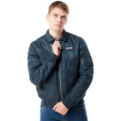Blouson Schott CWU Original Bleu L - Publicité Blouson Schott CWU Original Bleu L - Publicité