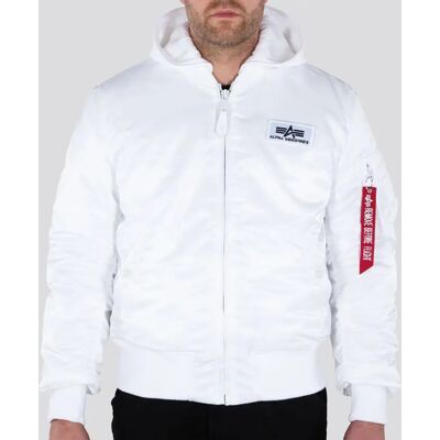 Bomber Alpha Industries MA-1 ZH back print Blanc 3XL - Publicité Bomber Alpha Industries MA-1 ZH back print Blanc 3XL - Publicité