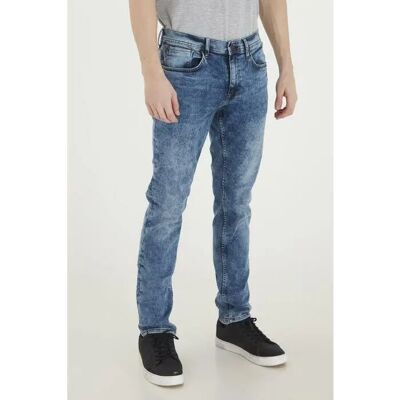 Jeans coupe torsadée Blend Bleu 36x34 - Publicité Jeans coupe torsadée Blend Bleu 36x34 - Publicité