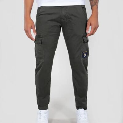 Pantalon Alpha Industries Petrol Patch Gris 32 - Publicité Pantalon Alpha Industries Petrol Patch Gris 32 - Publicité