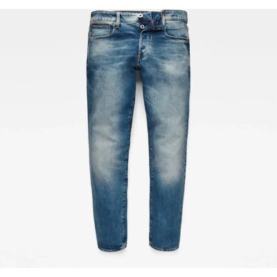 Jeans droit conique G-Star 3301 Bleu 32x32 - Publicité Jeans droit conique G-Star 3301 Bleu 32x32 - Publicité