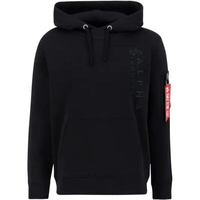 Sweatshirt à capuche Alpha Industries Emb Noir S - Publicité Sweatshirt à capuche Alpha Industries Emb Noir S - Publicité