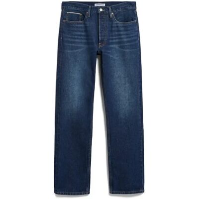Jeans Straight Armedangels Maadox Bleu 36x32 - Publicité Jeans Straight Armedangels Maadox Bleu 36x32 - Publicité