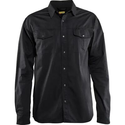 Chemise twill Blaklader Noir 4XL - Publicité Chemise twill Blaklader Noir 4XL - Publicité