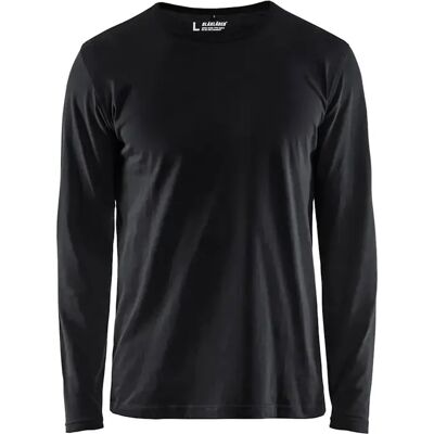 T-shirt manches longues Blaklader Noir 4XL Tall - Publicité T-shirt manches longues Blaklader Noir 4XL Tall - Publicité