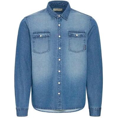 Surchemise Blend dargo Bleu L - Publicité Surchemise Blend dargo Bleu L - Publicité