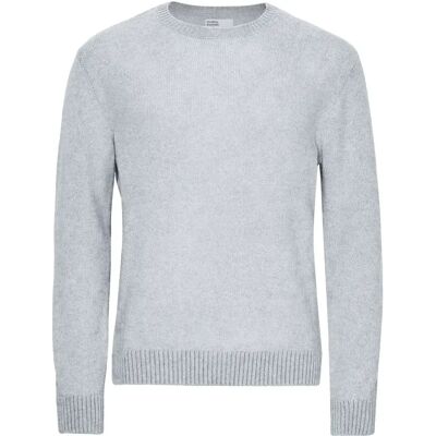 Pull col rond laine mérinos Colorful Standard Classic Snow Melange Gris M - Publicité Pull col rond laine mérinos Colorful Standard Classic Snow Melange Gris M - Publicité