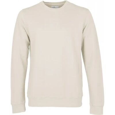 Sweatshirt col rond Colorful Standard Classic Organic ivory white Blanc S - Publicité Sweatshirt col rond Colorful Standard Classic Organic ivory white Blanc S - Publicité