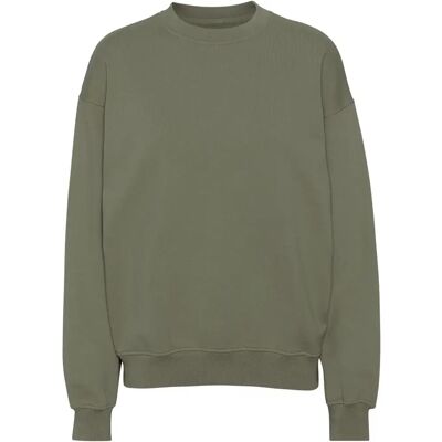 Sweatshirt col rond Colorful Standard Organic oversized dusty olive Vert XL - Publicité Sweatshirt col rond Colorful Standard Organic oversized dusty olive Vert XL - Publicité