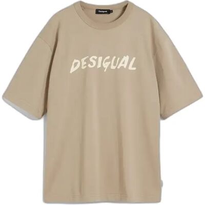 T-shirt Desigual Vicente Beige L - Publicité T-shirt Desigual Vicente Beige L - Publicité