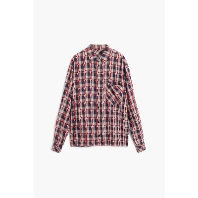 Chemise Desigual Fancy Rouge L - Publicité Chemise Desigual Fancy Rouge L - Publicité