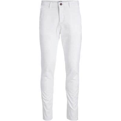 Pantalon chino Jack & Jones Marco Bowie Blanc 31x32 - Publicité Pantalon chino Jack & Jones Marco Bowie Blanc 31x32 - Publicité